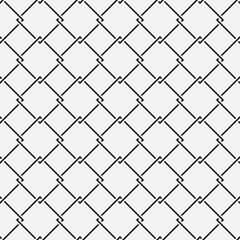 Seamless abstract geometric pattern of mesh weave
