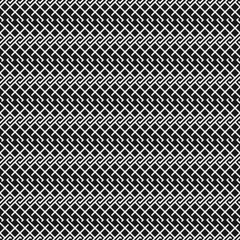 Seamless abstract geometric pattern of mesh weave