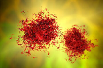 Cancer cell, illustration