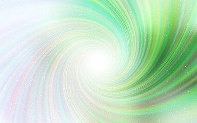 Light Green vector template with space stars. Shining illustration with sky stars on abstract template. Pattern for astrology websites.