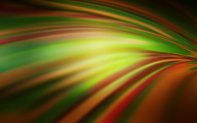 Dark Yellow vector blurred bright texture. Colorful abstract illustration with gradient. Elegant background for a brand book.