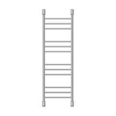 Towel dryer vector cartoon icon. Vector illustration bathroom radiator on white background. Isolated illustration cartoon icon towel dryer.