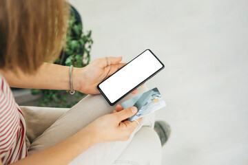 Online shopping concept.