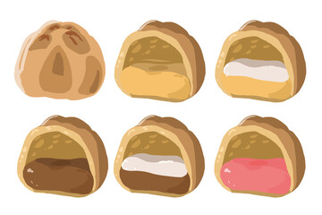 シュークリーム(線無し)