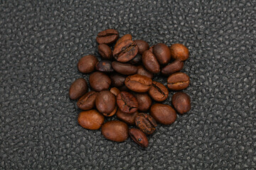Roasted coffee beans for cooking