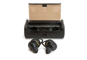 bluetooth headphones isolated