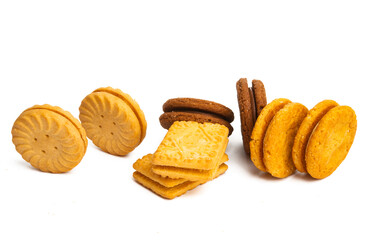 tasty cookies isolated