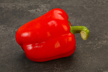 Red Bell Pepper - ripe and fresh