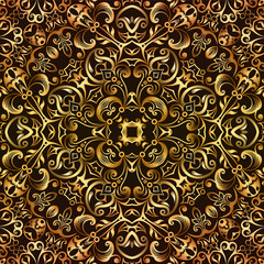 Vector abstract ethnic ornamental background