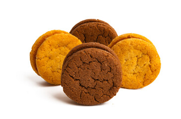 tasty cookies isolated