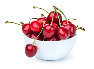 Cherries in bowl