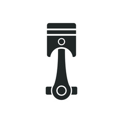 Piston cylinder icon