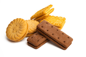 tasty cookies isolated