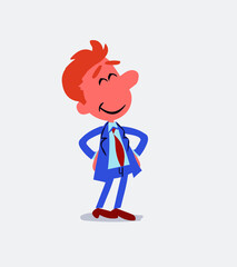 Satisfied businessman
