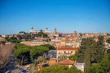 Panorama Rzymu - obrazy, fototapety, plakaty