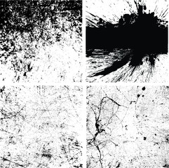 Grunge stripes vector background textures