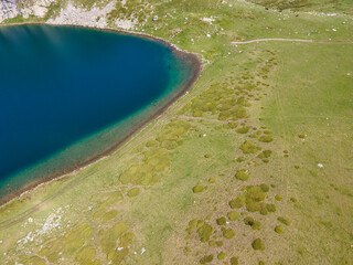 The Kidney lake at The Seven Rila Lakes, Bulgaria