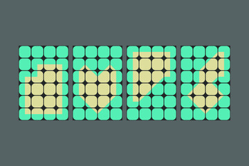 Simple geometric design, vector background.