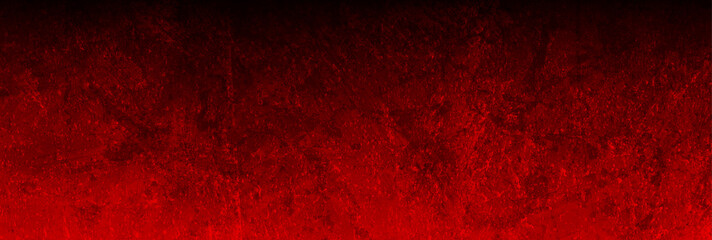 Dark red grunge textural concrete wall background. Vector banner design