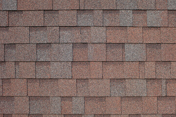 Roof tiles brown grey red multicoloured texture