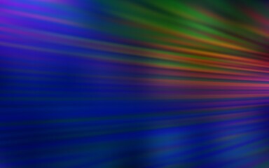 Dark Blue, Yellow vector pattern with sharp lines. Lines on blurred abstract background with gradient. Best design for your ad, poster, banner.