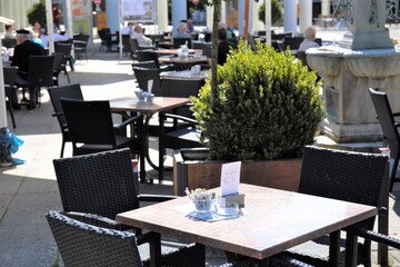table in restaurant
