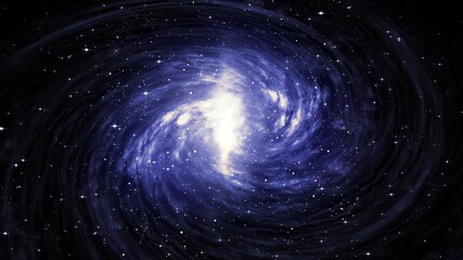 Spiral Galaxy in deep spcae