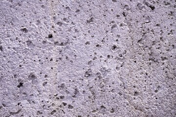 structure - concrete with large pores