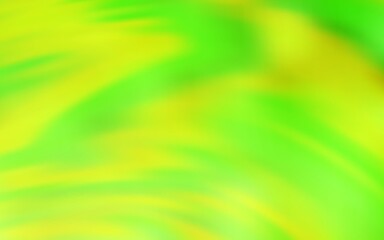 Light Green, Yellow vector colorful blur background. New colored illustration in blur style with gradient. The best blurred design for your business.