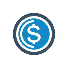 Dollar currency icon