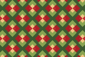 Simple ornamental pattern, textile print. Pattern for fabric and trellis. Geometric pattern. Seamless surface. Minimalist wallpaper.