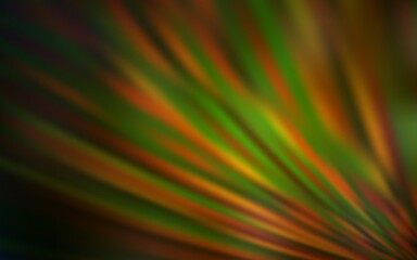 Dark Green, Yellow vector template with repeated sticks. Shining colored illustration with sharp stripes. Template for your beautiful backgrounds.