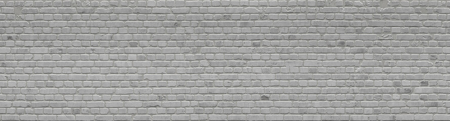 Fototapeta premium Aged light old-fashioned brick wall texture map, 3d illustration