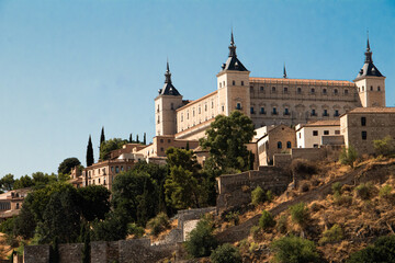 Fototapeta na wymiar Alcazár of Toledo