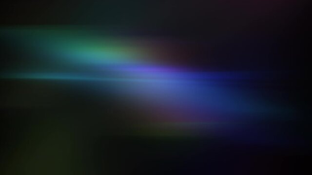 Abstract seamless loop of blur aurora light waves. 4K Vibrant magical energy and motion background. Distortions, Light leaks, Dark, Blurred, Overlay.
