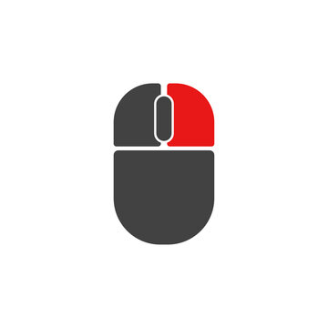 recommend clip art: Left mouse button click. Active button right click demonstration
