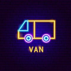 Van Neon Label