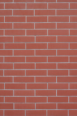 Fototapeta premium Prosty widok czerwonej ściany 2