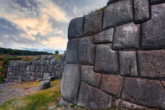 Sacsayhuaman, Inca ruins in Cusco,  Secret Valey, Cuzco Peru