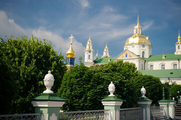 Fototapeta na wymiar Holy Dormition Pochayiv Lavra 