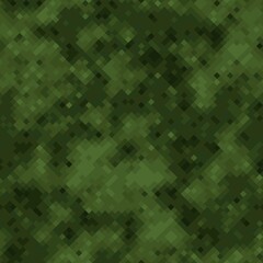 Grass and dark green halftones camouflage seamless vector background texture