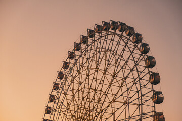 ferris wheel at night