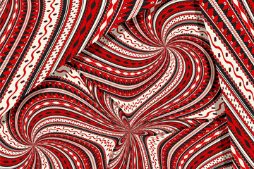 Romanian embroidery background 1