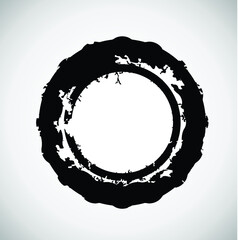 Grunge post Stamps Collection, . Banners, Insignias , Logos, Icons, Labels and Badges Set . vector distress textures.blank shapes.