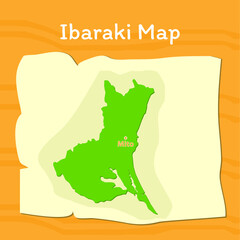 Ibaraki Prefecture Map of Japan Country