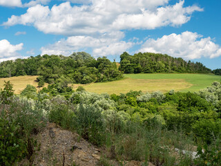 Scenic landscape in Washington County in Southwest Pennsylvania,