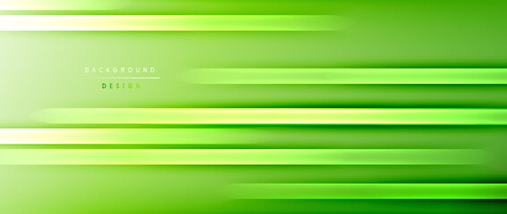 Bright gradient neon lines abstract background