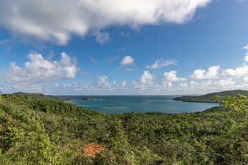 Ocean view in Trinite, Martinique, France