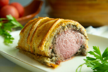 Wellington filet traditional recipe in England