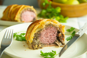 Wellington filet traditional recipe in England